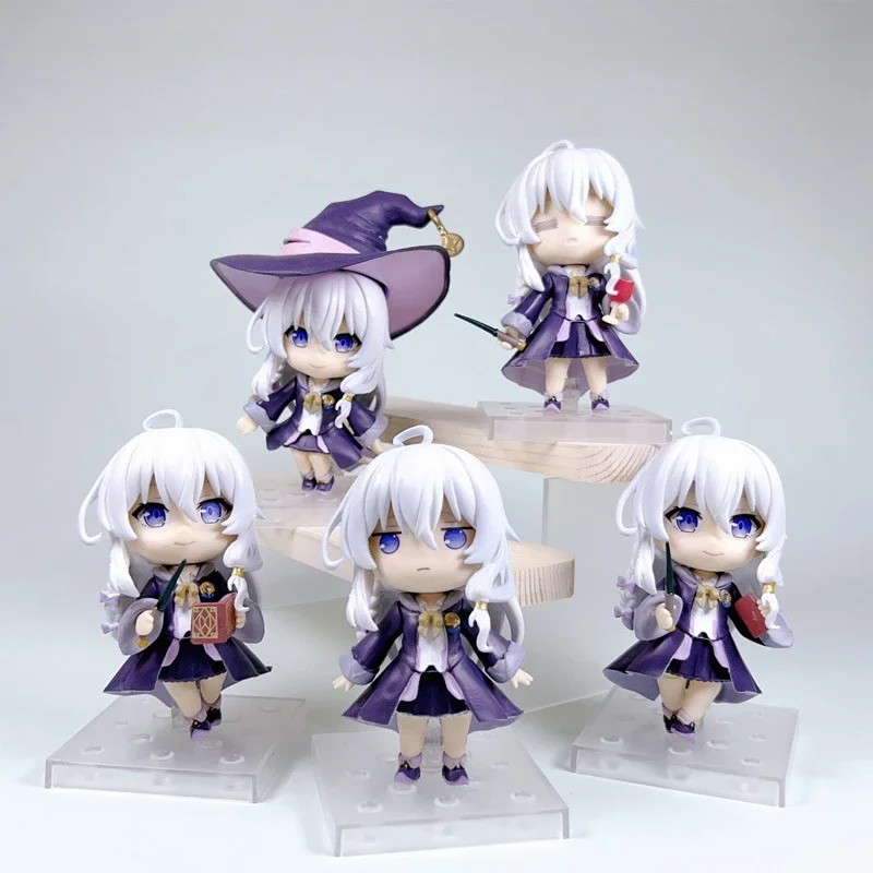 10-13cm 5pcs Hot Anime Ilyina Q Style Action Figures Fantasy Figurines Delicate Workmanship Kawaii Beauty Model Festival Gifts