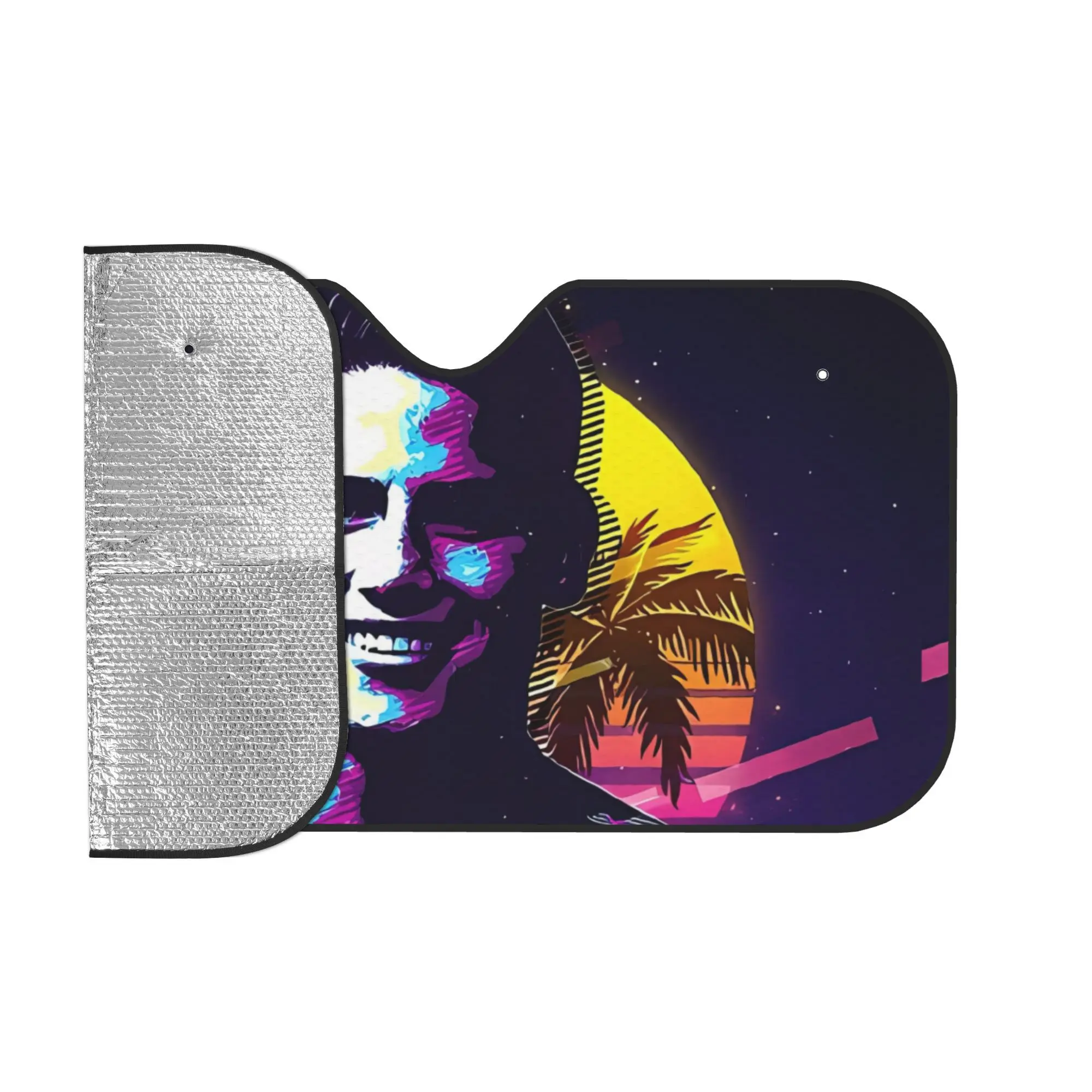 Car Windshield Sunshade Football Star Football Player Car Glass Sunshade