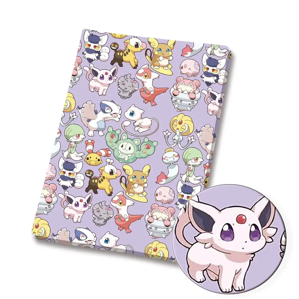 Tissu de dessin animé Pokemon pour enfants, patchwork de couture fait à la main, courtepointe, robe de bébé, feuille de maison, tissu imprimé, 140x50cm