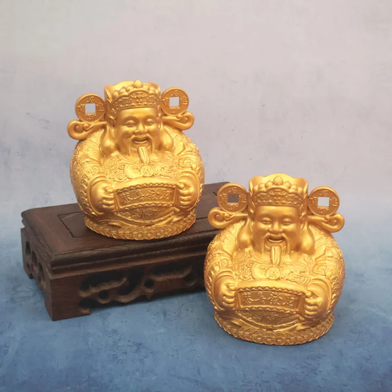 New Dragon Pattern God of Desktop Ornament for Home Living Room Shop Company Office Wealth Attraction Opening