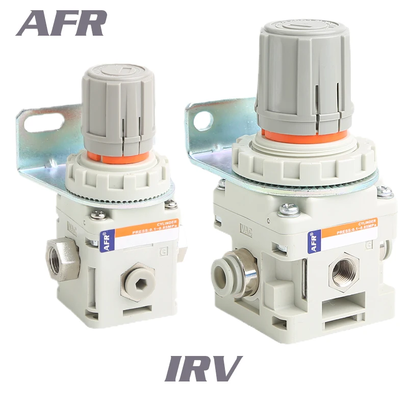 IRV Negative pressure vacuum regulator IRV10/IRV20 Straight/Elbow fittings with Pressure gauge/Digital pressure switch regulator