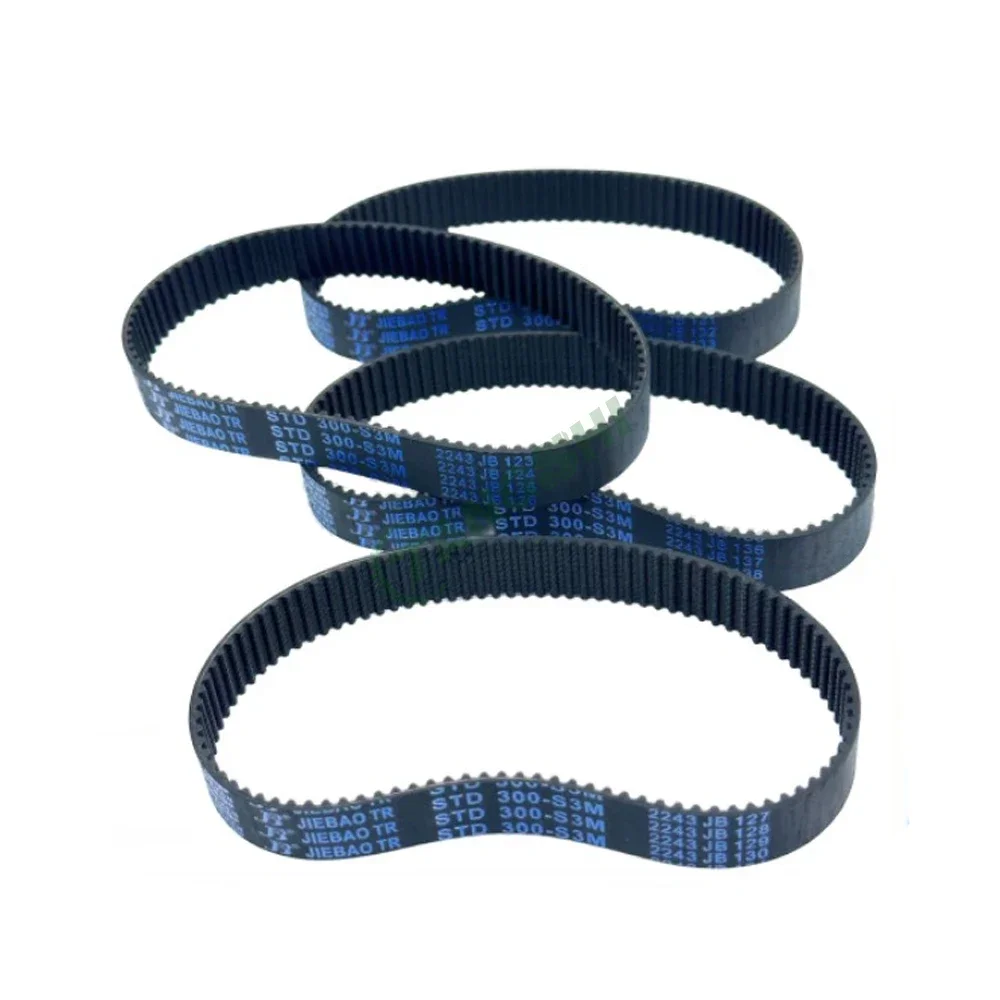 STD S3M Closed Loop Rubber Timing Belt 10/15mm Width 561-600mm Length Standard 3M Belt for Precision Motion Applications