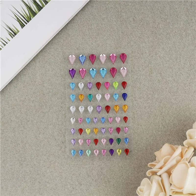 3D Crystal Diamond Laser Sticker Girl Beautiful Sticker Toys For Children On Scrapbook Phone Laptop Gifts Cute Stationary