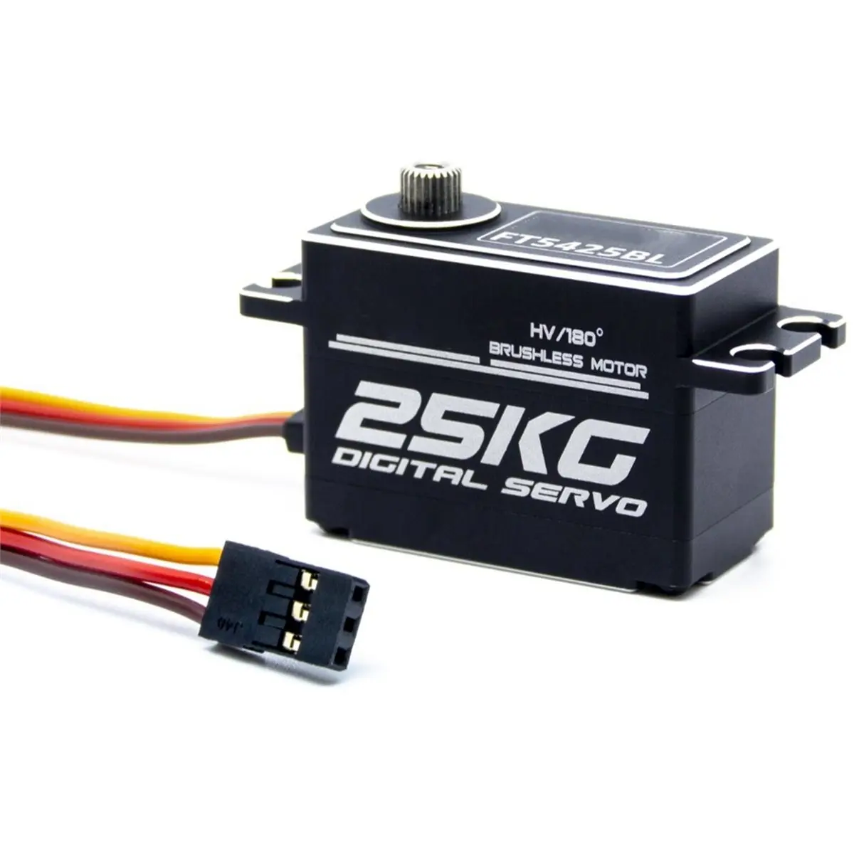 DT89 NEW 25KG High Torque RC Digital Servo Motor Waterproof Full Metal Gear Servo with 25T Servo Horn for RC Model RC Car