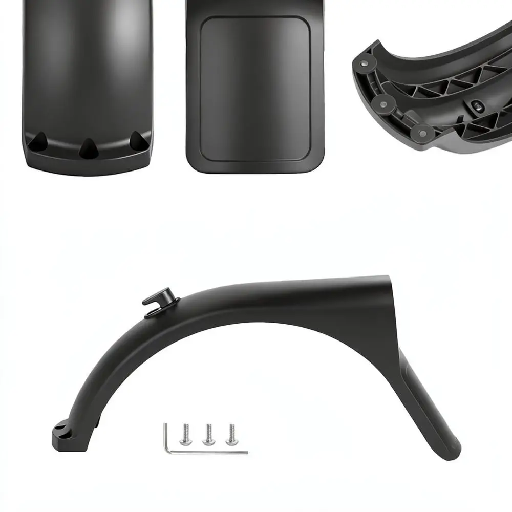 For Mi 5 Pro Electric Scooter Rear Fender Mudguard Splash Guard Shield Accessory Replacement Part Black Durable
