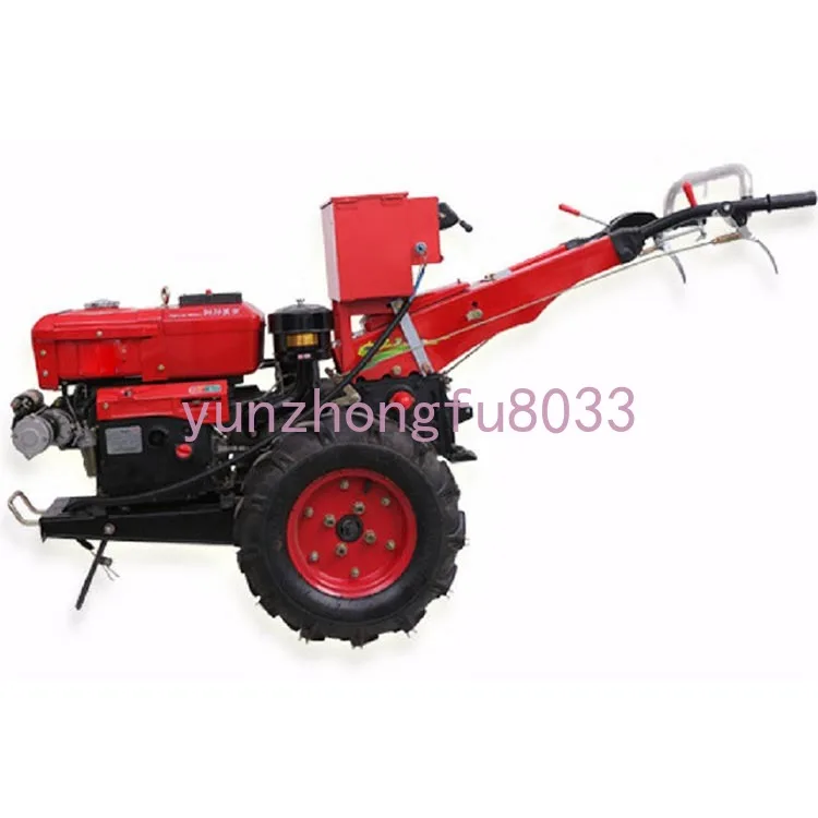 Dibo Manufacturers Philippines South Africa Dubai Price Gasoline Mini 12 20h Power 2 Wheel Tiller Hand Walking Tractor in Ecu