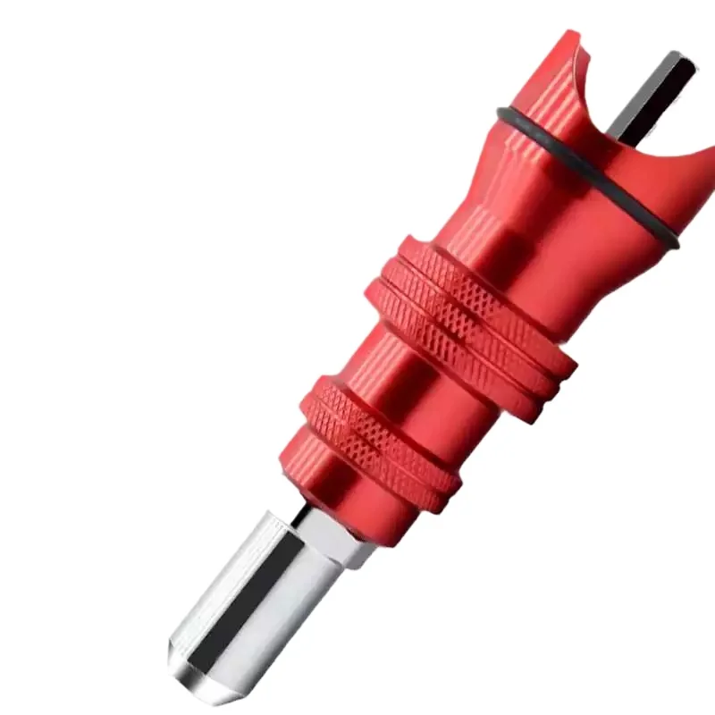 Electric Rivet Tool Coreless Rivet Conversion Head Accessories, Aluminum Alloy