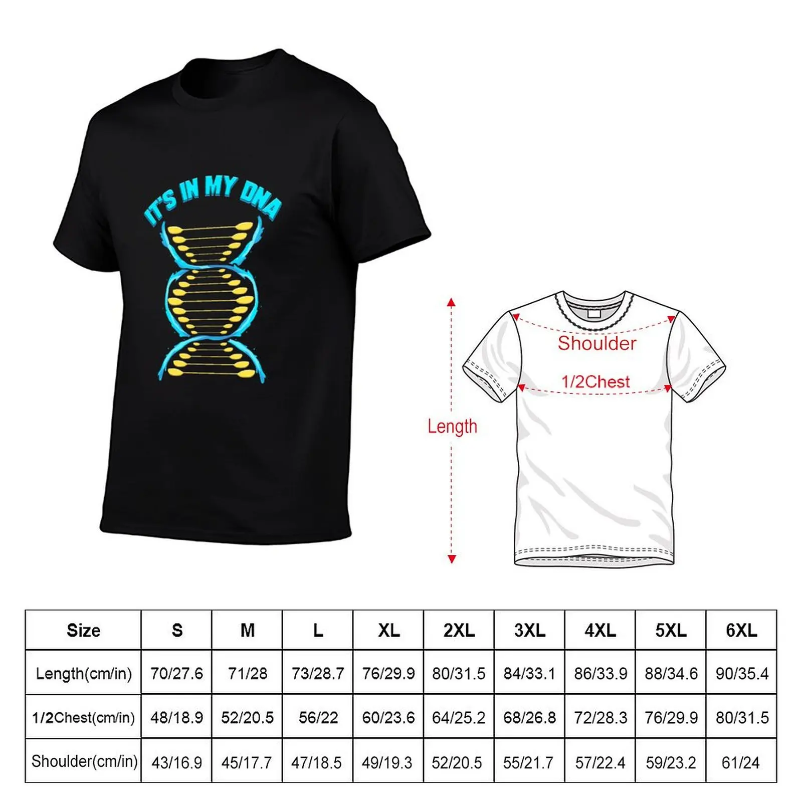 River Kayaking Dna Lake Kayak Trip Boating Team T-Shirt Casual Lightweight Short Sleeve Top
