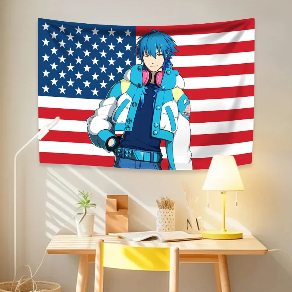 1PC custom pattern tapestries, drama games, murder flags, home decoration, living room, bedroom background fabric, various sizes