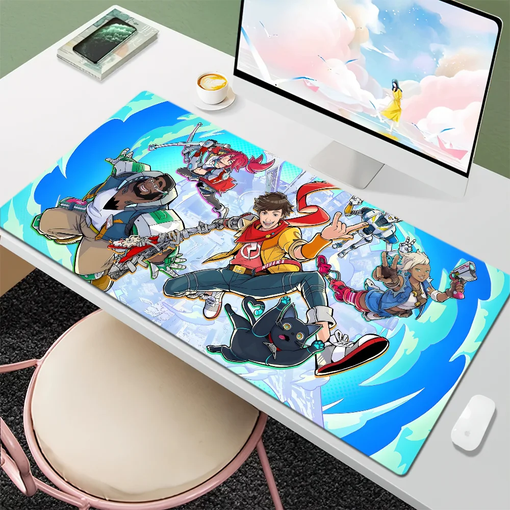 لعبة Hi-Fi R-Rush لوحة الماوس لوحة المفاتيح مريح مكتب المطاط الكمبيوتر عدم الانزلاق المضادة للفرش المنزل مخصص أفضل سعر حصيرة مكتبية كبيرة