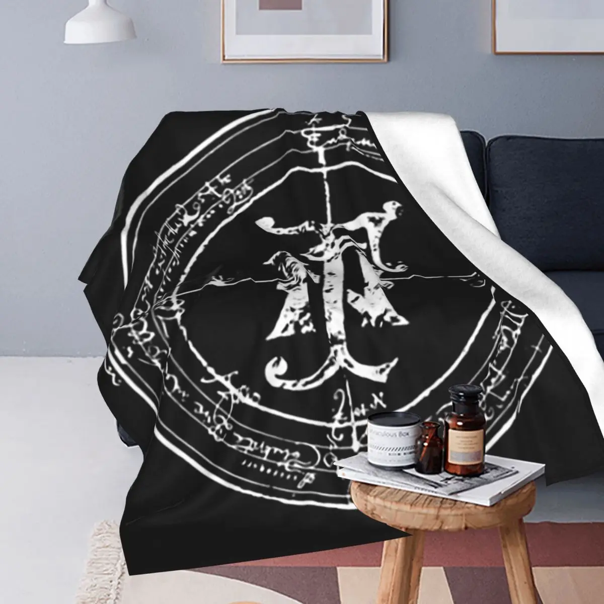 Fields Of The Nephilim Blanket Soft Warm Flannel Throw Blanket Bedspread for Bed Living room Picnic Travel Home Couch