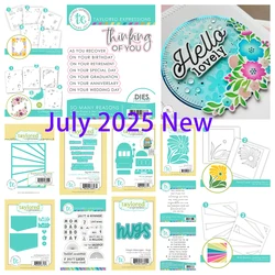 2025 New Dies and Stamps Holiday Blooms Christmas Layering Stencil Home Gifts Metal Cutting Dies DIY Handmade Scrapbooking Cards