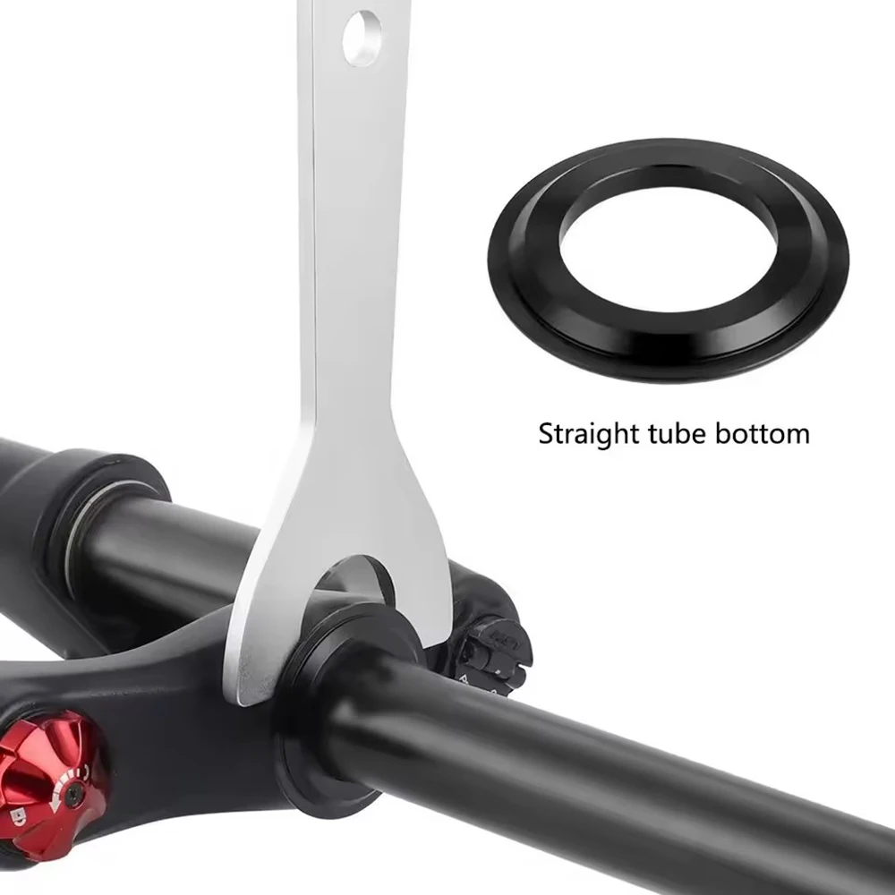 Bicycle Front Fork Headset Base Removal Tool for 1-1/2" 1-1/8" Fork Bike Headset Crown Race Remover Wrench Accessories view 4