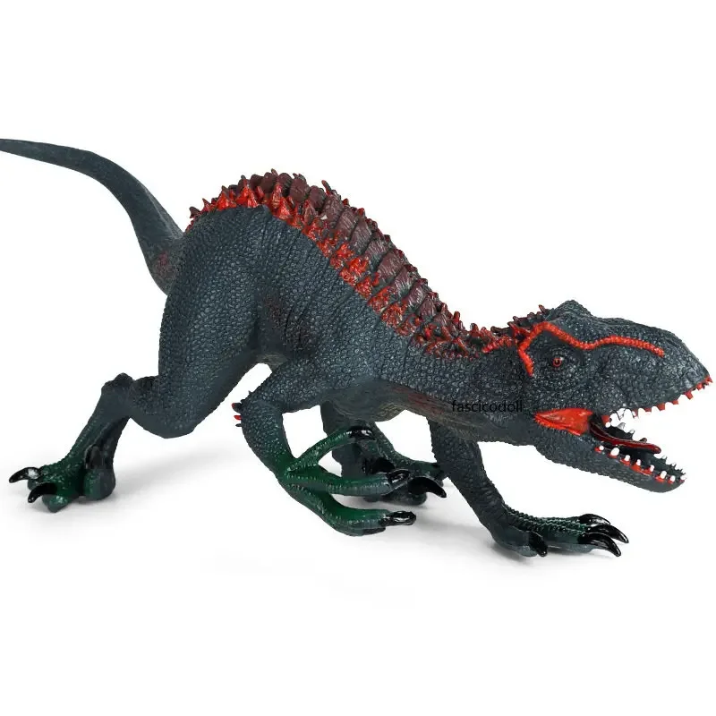 

Jurassic World Dominion Indominus Rex Child Education Simulation Tyrannosaurus Rex Velociraptor Dinosaur Ornament Figure Toy