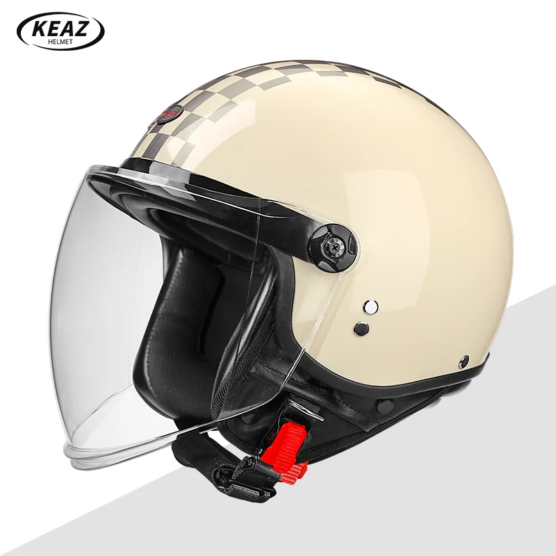 

Сертифицированный DOT универсальный мотоциклетный шлем с открытым лицом 3/4, усовершенствованная технология для максимального комфорта для взрослых, длительных поездок, всесезонные