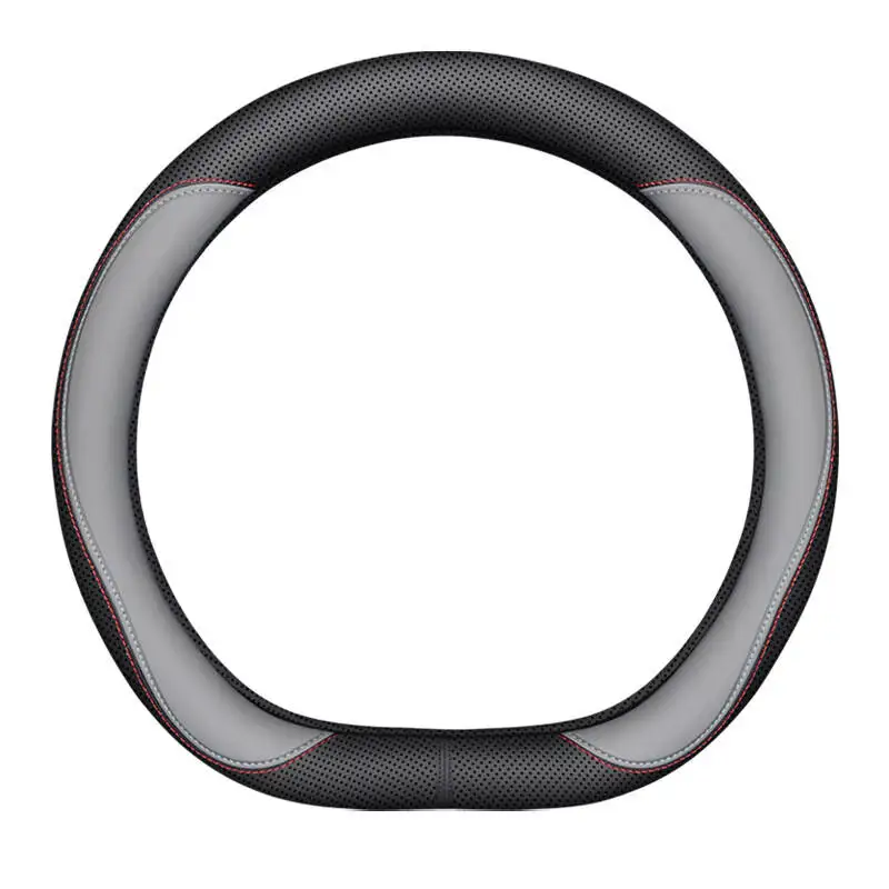 غطاء عجلة قيادة السيارة قابل للتنفس لسيارة Mercedes-benz C-class لنماذج Renault Triber 2010-2024 والمزيد 38cm15in #5