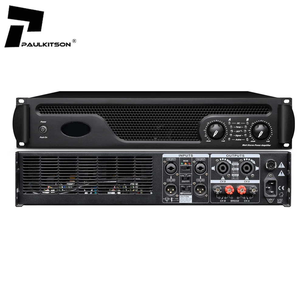 X7000 Sound Standard Power Amplifier 2000 Watts Power Amplifier Professional Class TD Power Amplifier