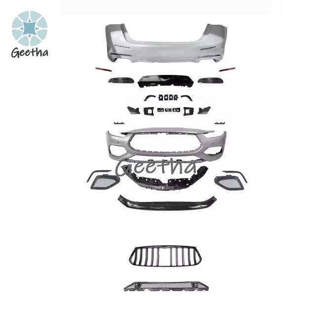 

FOR Maserati Ghibli M157 2013-2018 Upgrade 2022 Trofeo Performance Body Kit Includes Headlights, Tail Lights, Plug and Play
