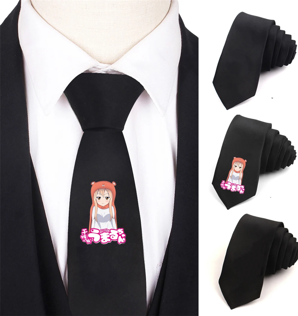 

Anime Himouto! Umaru-chan Necktie Boy's Children Necktie Cotton Neck Tie Teenager Neck Tie Cosplay Costumes Cartoon Gift