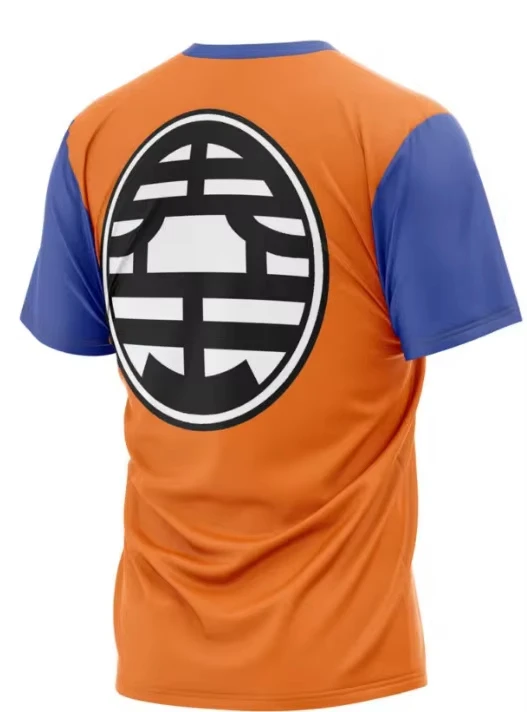 2026 Summer Dragon Ball Goku Kame Kanji 3D Print Crew Neck T-Shirt High Quality Anime - view 2