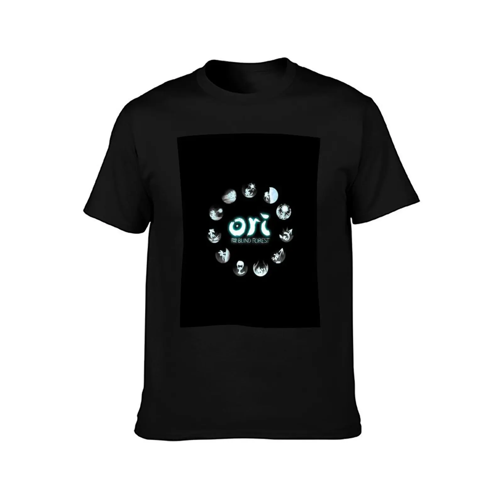 snow Ori and the Blind Forest platform-adventure play game T-Shirt man graphic t shirt T-Shirt
