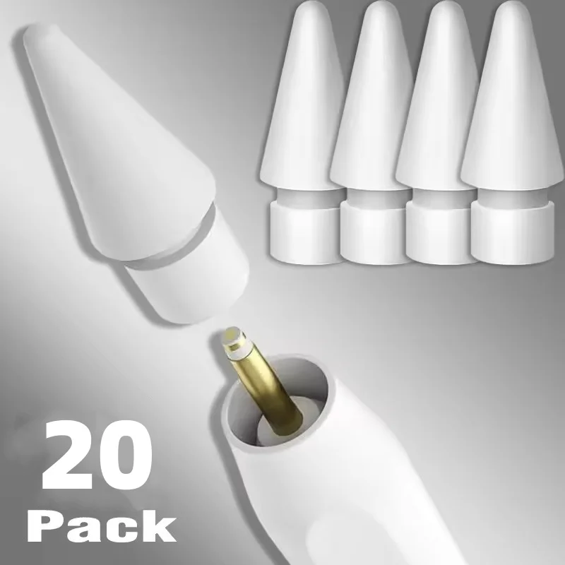 Universal Stylus Pen Tips For iPad Pencil Stylus Tips 2PCS For Apple Pencil Tips For iPad Stylus Pen Replacement Nib