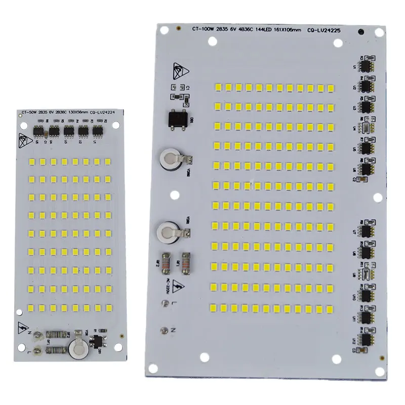 Led Kralen Matrix Voor Spotlight 220V Zonne-Energie Omvormers Led Chip Zonne-Energie Buitenlicht Accessoires High Power Led Board Schijnwerpers