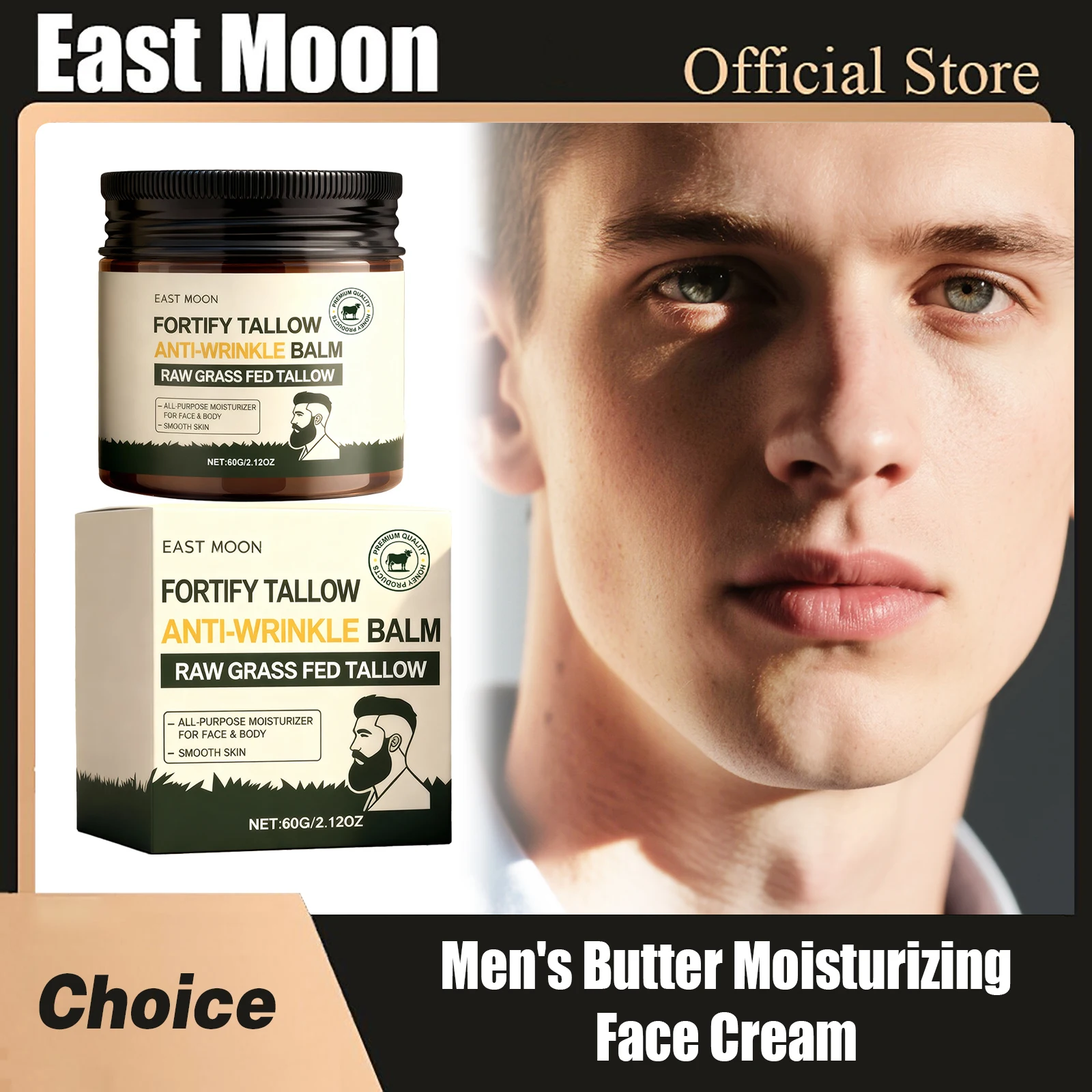 

East Moon Face Heavy Moisturizer Winter Skincare Reduce Sensitivity Without Greasiness Anti-Dryness Man Facial Hydrating Creams
