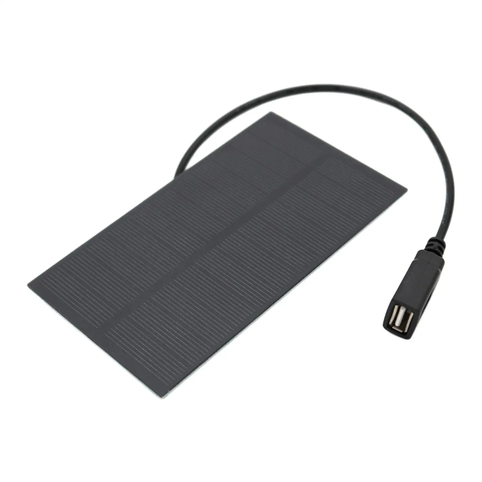 5.5V Solar Panel Charger USB Port Use Phone Charger for Outdoor Riding