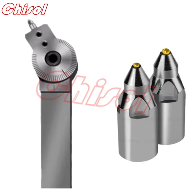 Diamond Mirror Finishing Rolling Cutter Holder Tool CNC Lathe Chip Removing Roller Burnishing Polishing
