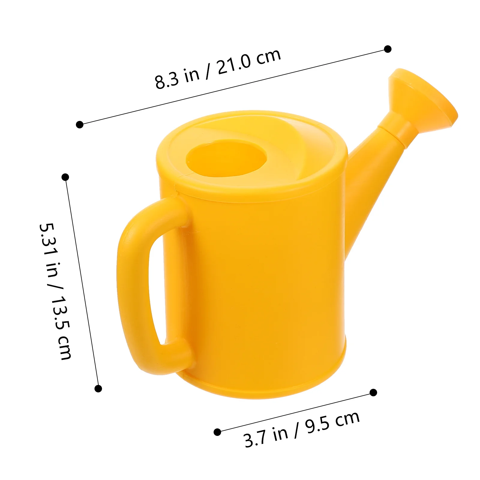 

1Pcs Plastic Watering Kettle Ergonomic Handle Large Opening Indoor Outdoor Plant Watering Can Long Spout Garden Flower Water Pot