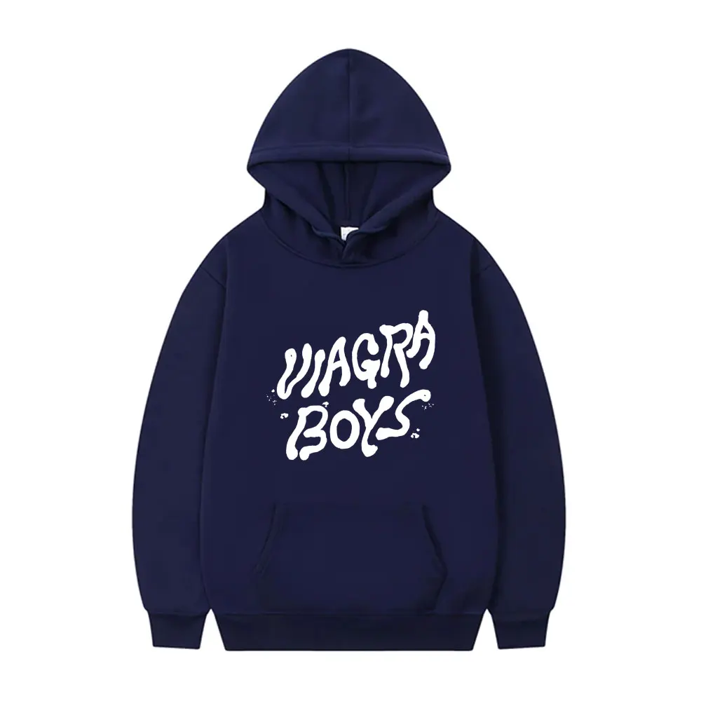 Best Famous Swedish Punk Band Viagraboys Graphic Print Hoodie Male Fashion Oversized Streetwear Men Women Vintage Rock Hoodies