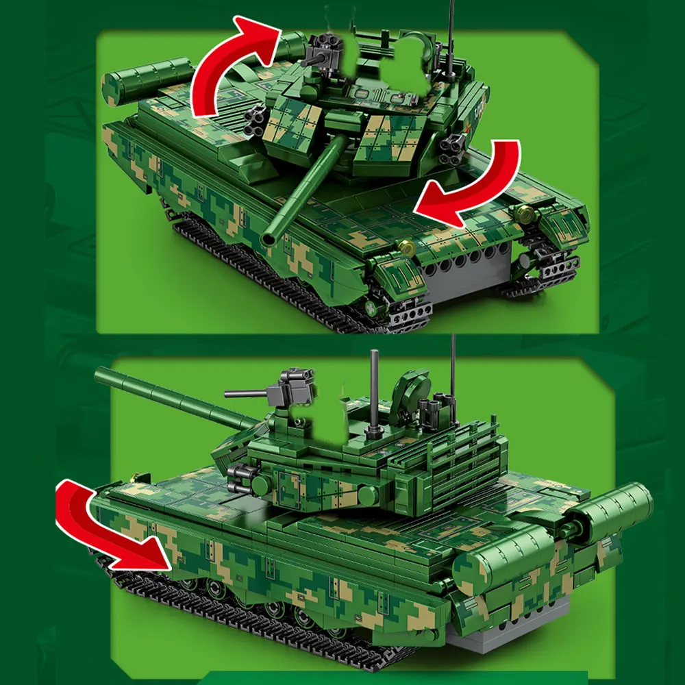WW2 99A Tankvervoer Automodel Militaire wapens Serie Militaire Tweede Wereldoorlog DIY Speelgoed Bouwstenen Cadeau voor jongens
