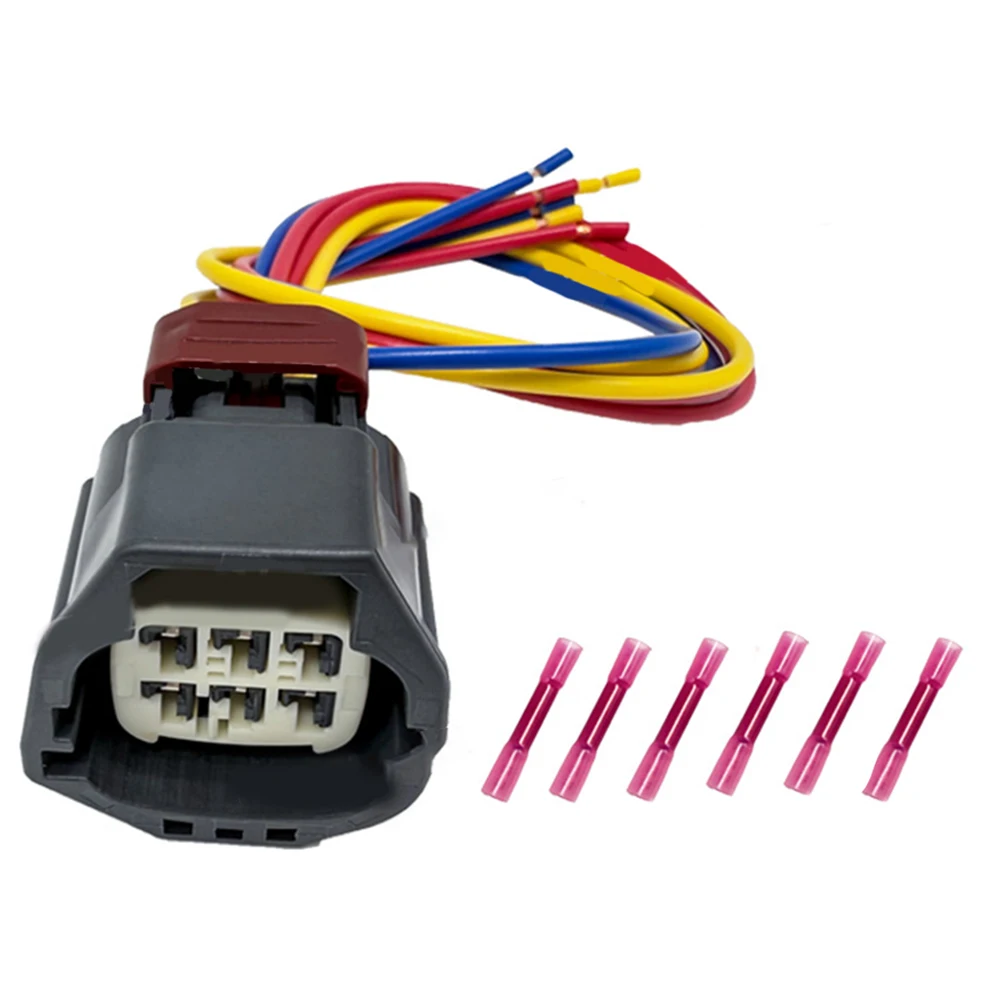 Car Rear Tail Light Connector Harness For Dodge For Nitro 2007-2011 55157150AG Black ABS Tail Light Wiring Harness Accessories