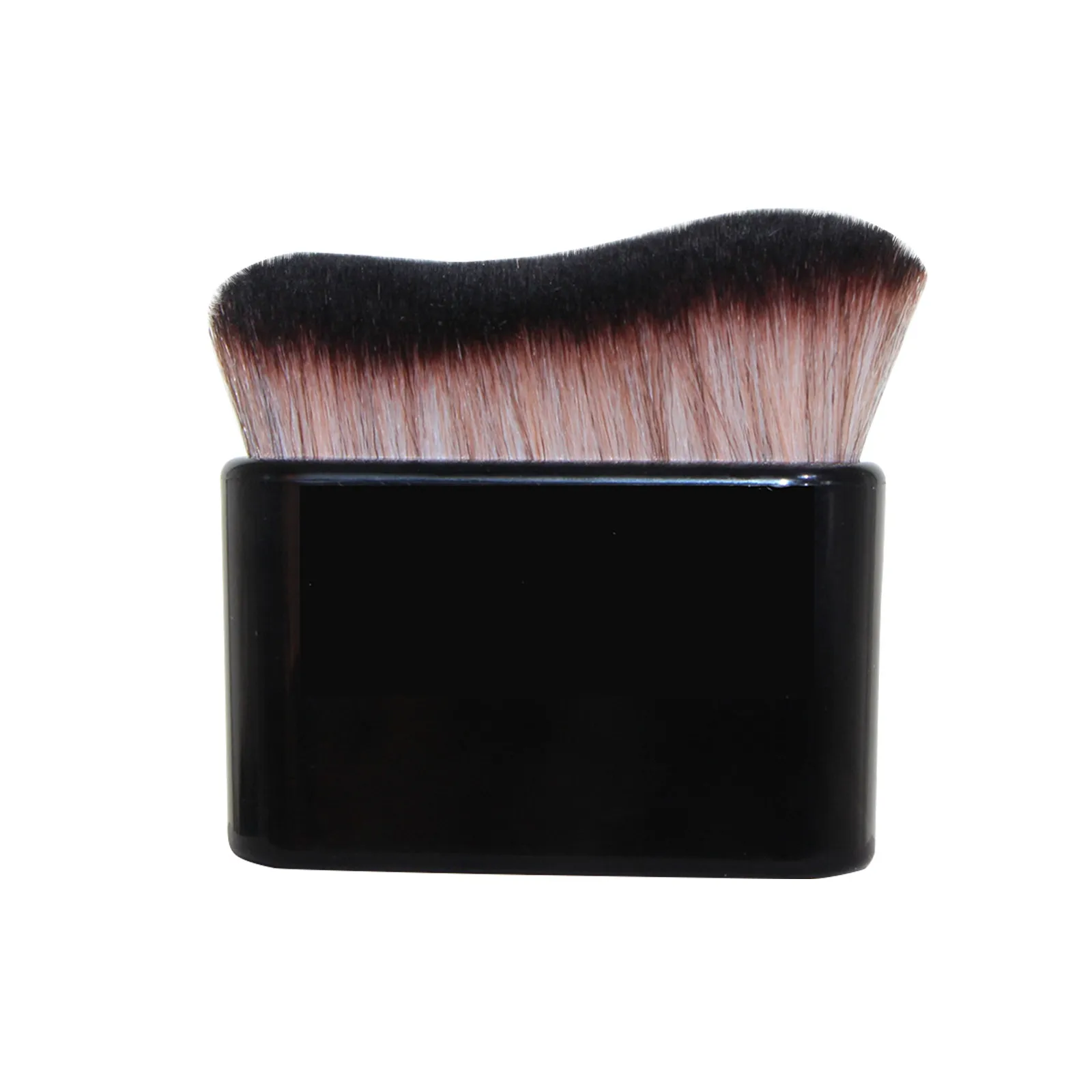 Brocha bronceadora, brocha de maquillaje corporal con aplicador de cerdas suaves, brocha de protección solar, brocha de base para pierna Kabuki, brazo, cuello, cara trasera