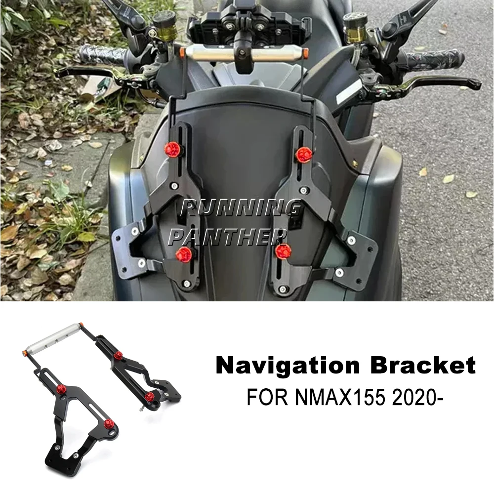 Motorcycle Phone Holder Windshield Bracket Rearview Mirror Bracket For YAMAHA N-MAX155 NMAX155 N-MAX 155 NMAX 155 2020-