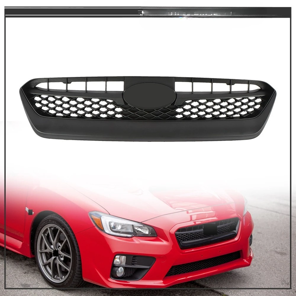 

Matt Black Trimmed Front Side Plastic Grille Suit For Subaru WRX 2015-2017