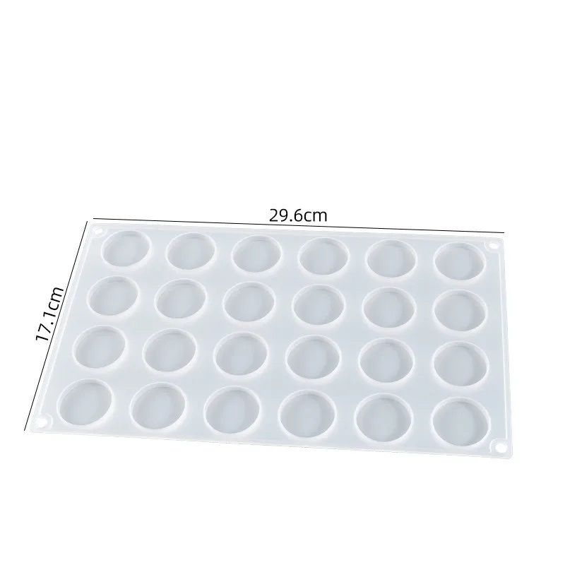 Wax Seal Stamp Silicone Pad 24 Cavity Handmade Wax Seal Seal Mold Silicone Mold Sealing Wax Aid DIY Cake Decorating Tool
