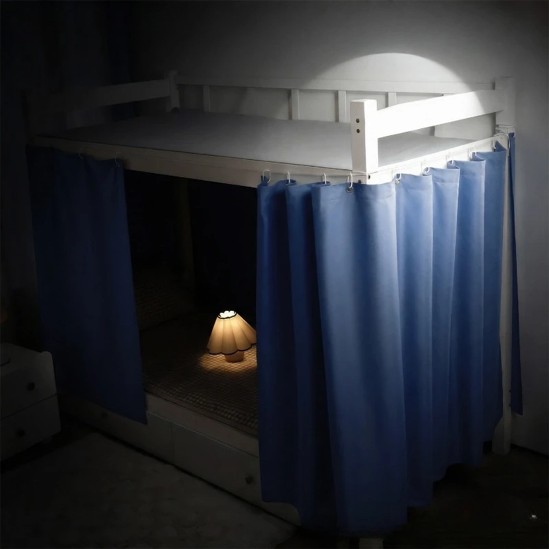Student dormitory bed curtain Full blackout College student dormitory curtain Upper and lower bunk privacy partition bed curtain