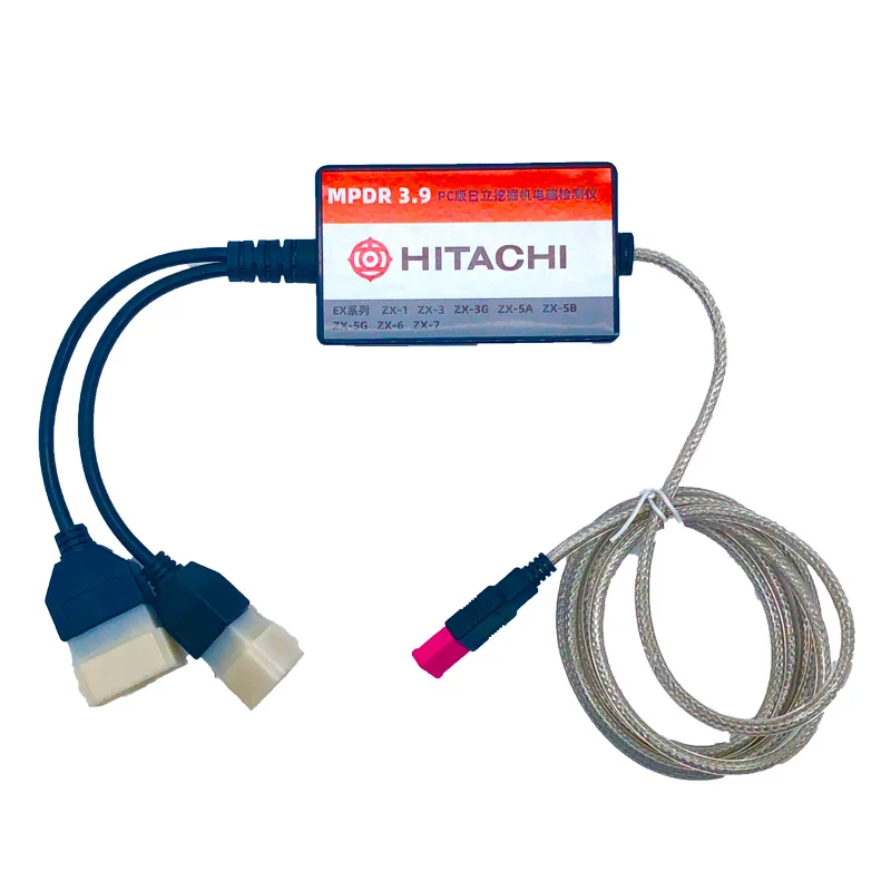 For Hitachi MPDR3.9 For Hitachi EX ZAX 60 70 120 200 210 350 470 Excavator engine Fault Detector Diagnostic Adapter tool