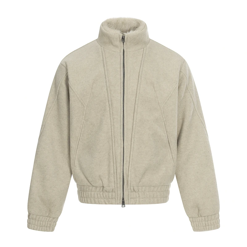 

Теплый хлопок Jaet GXFortune Peak Design с воротником-стойкой, текстура 3D форма, подходит для осени и зимы, молодежный модный цвет