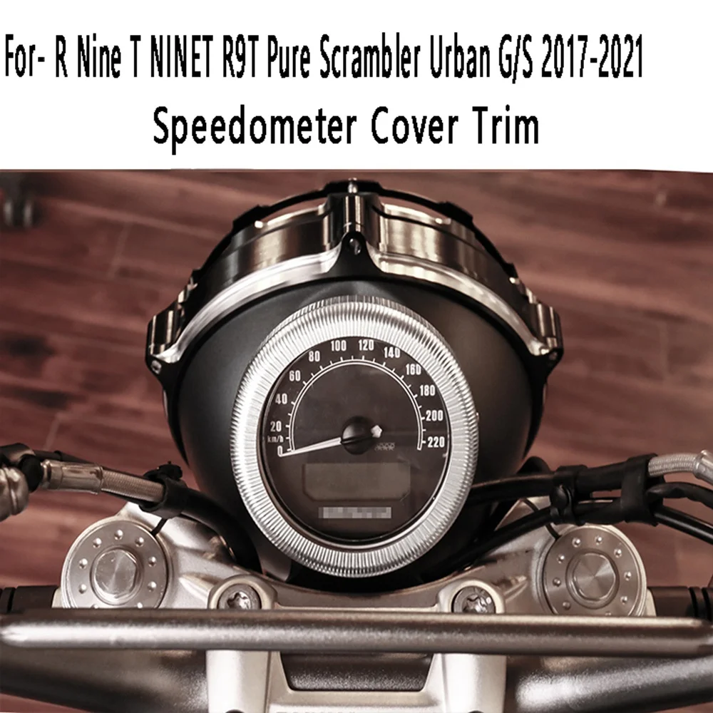 Motorcycle Instrument Panel Speedometer Cover Trim for BMW R Nine T NINET R9T Pure Scrambler Urban G/S 2017-2021