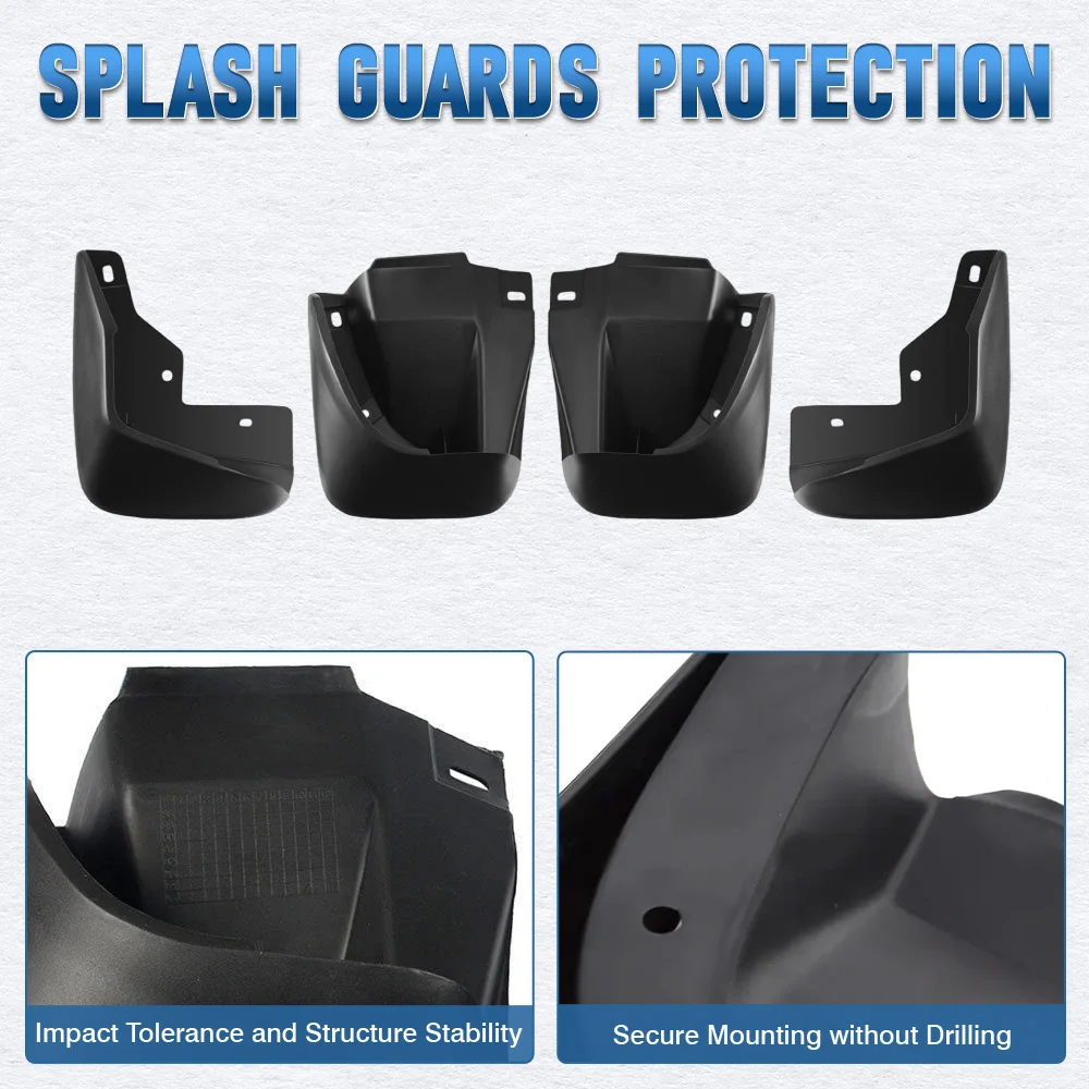 

4pcs Car Wheel Mud Flaps kit Fender Protector Accessories For Honda Accord 6th Gen (Sedan Model Only) 1998 1999 2000 2001 2002