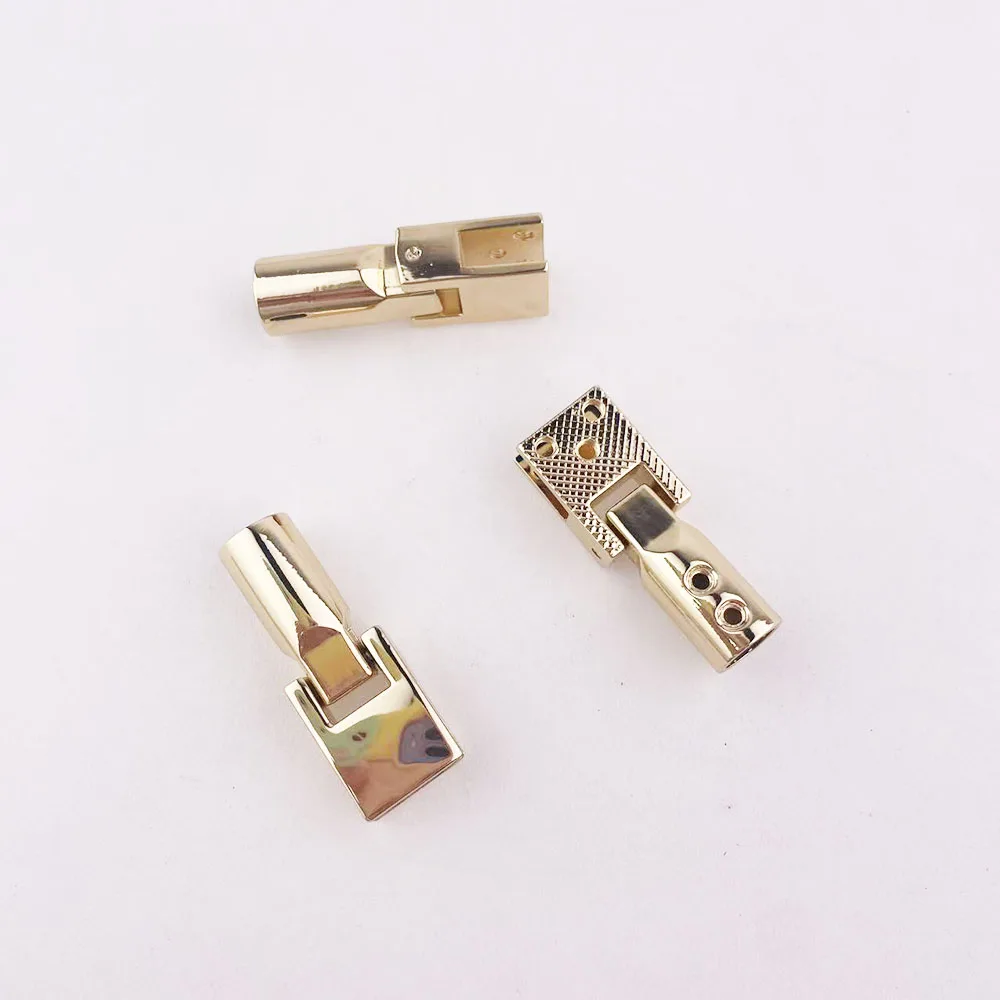 10Pcs 8mm Fastener Side Screw Buckle Connector Cord Hook DIY Handbag Handle Strap Hook Bag Parts Leather Hardware Accessories