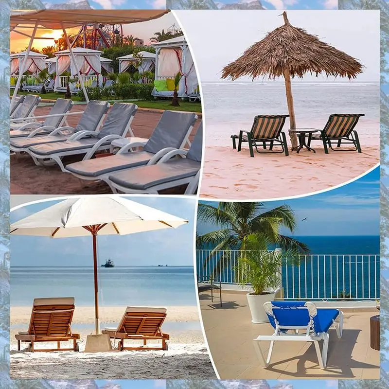 

Best Of 2025-12 Pcs Beach Towel Bands,Elastic Beach Towel Holder,Chair Clips,Multicolor Towel Bands For Beach Chairs Swim Vacati