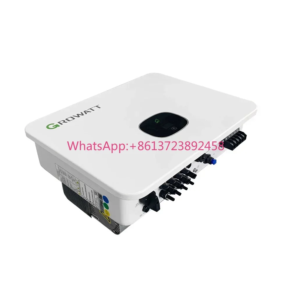 Growatt MID 15-25KTL3-X 15KW 20KW 25KW Pure Sine Wave 3 Phase Inverter On Grid Solar Inverters With 2 Mppt Trackers