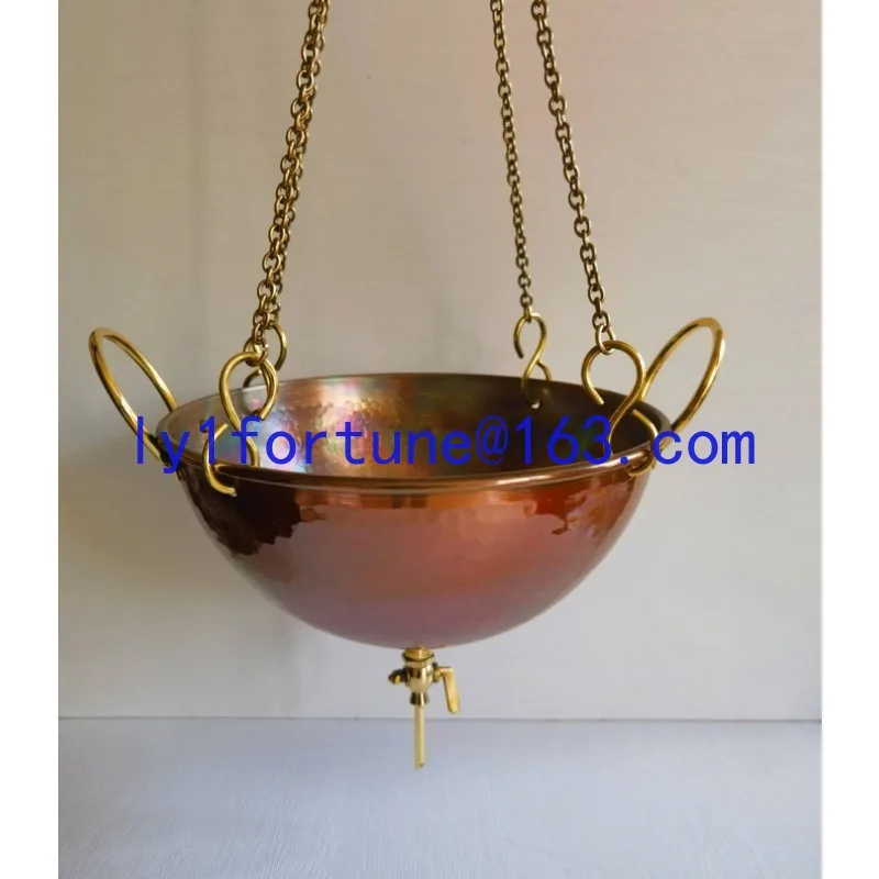 Pure copper oil dripper oil therapy can be fixed oil guide SPA free logo engraving