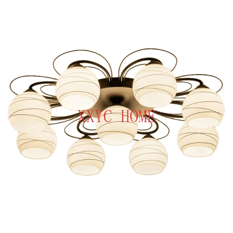 

Simple Living Room Bedroom Ceiling Light Led Dining Room Chandelier American Hotel Study Room Aisle Light