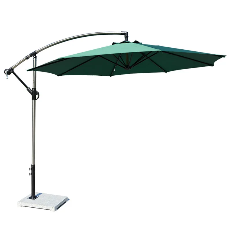 

Outdoor tables and chairs with umbrella combination banana umbrella parasol courtyard umbrella garden folding sun stall outdoor