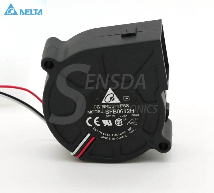 for delta bfb0612h 6025 60mm 6cm DC 12v 0.36a projector cpu drum blower fans cooler